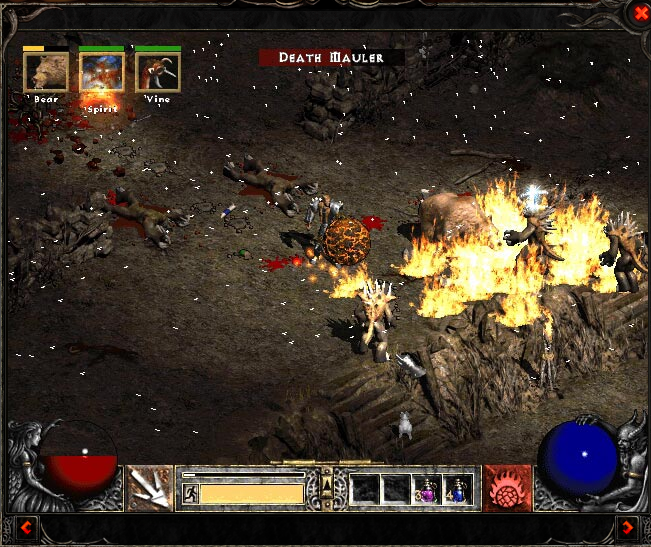 Скриншот 1 к игре Diablo II: Lord of Destruction (2001) PC | RePack от R.G. Механики