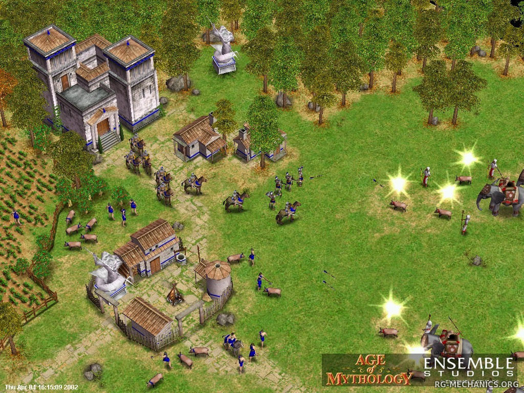 Скриншот 3 к игре Age of Mythology: Gold Edition (2003) PC | RePack от R.G. Механики