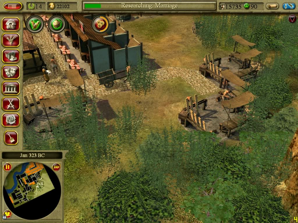 Скриншот 1 к игре CivCity: Rome (2006) PC | RePack от R.G. Механики