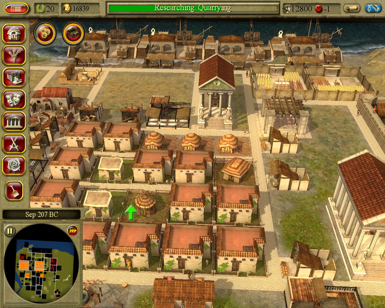 Скриншот 2 к игре CivCity: Rome (2006) PC | RePack от R.G. Механики