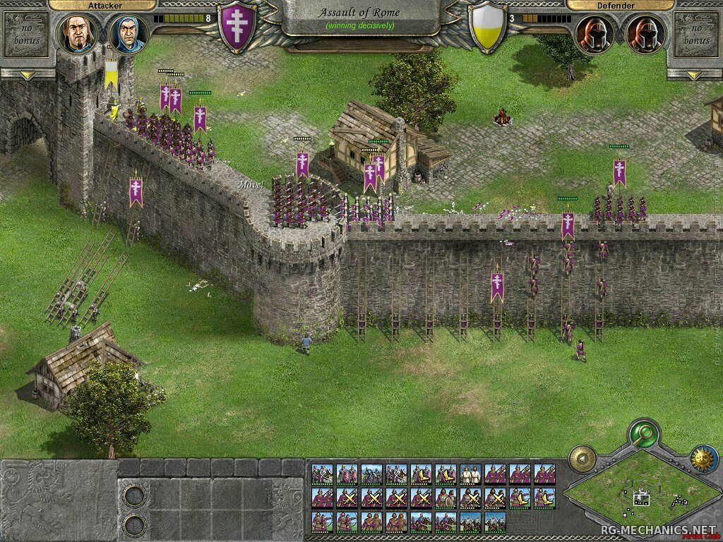 Скриншот 1 к игре Knights of Honor (2004) PC | Repack от R.G. Механики