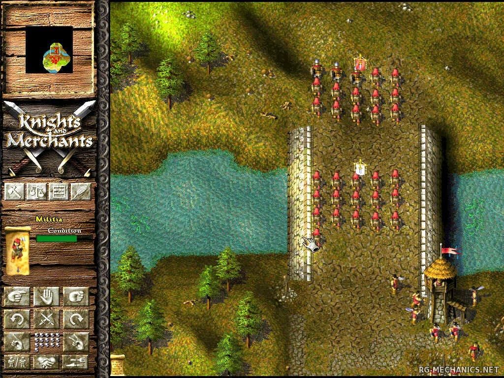 Скриншот 2 к игре Knights and Merchants: Anthology (1998-2001) PC | RePack от R.G. Механики