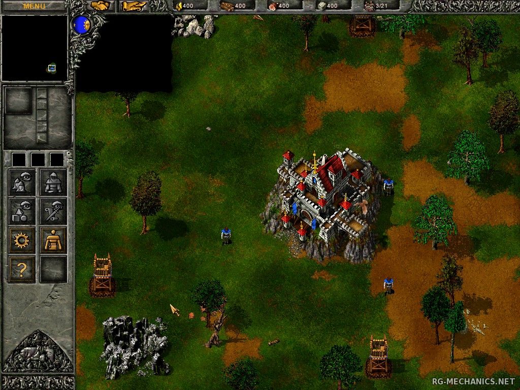 Скриншот 1 к игре Огнём и мечом / Tzar: The Burden of the Crown (1999) PC | RePack от R.G. Механики