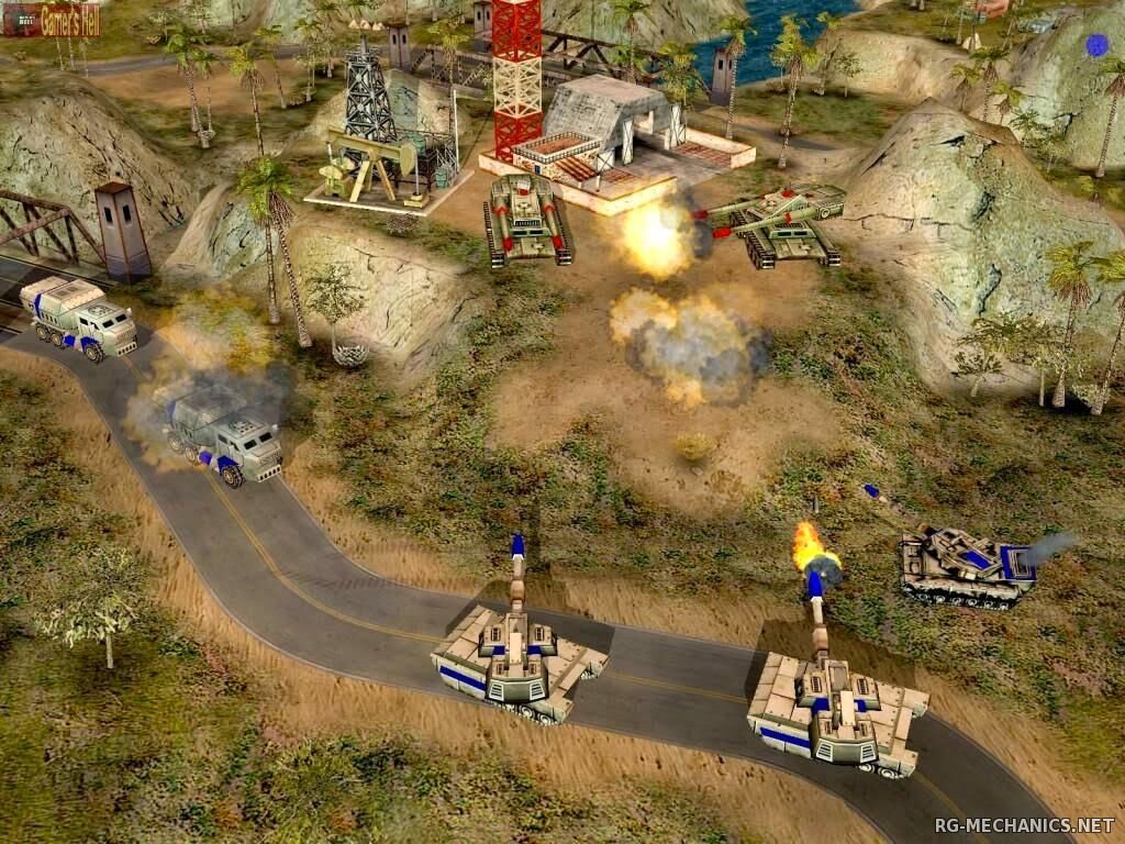 Скриншот 1 к игре Command & Conquer: Generals + Zero Hour (2003) PC | RePack от R.G. Механики