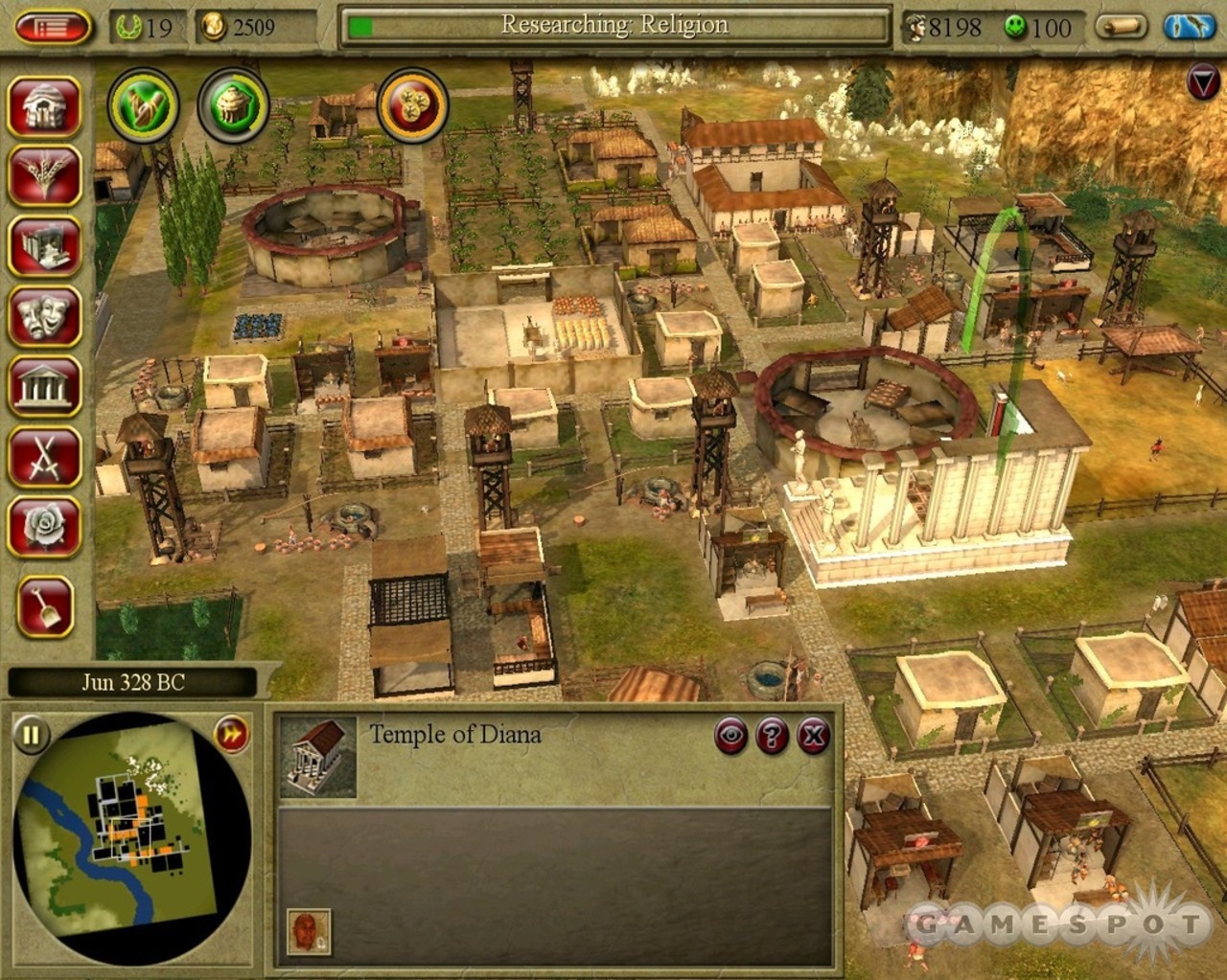 Скриншот 3 к игре CivCity: Rome (2006) PC | RePack от R.G. Механики