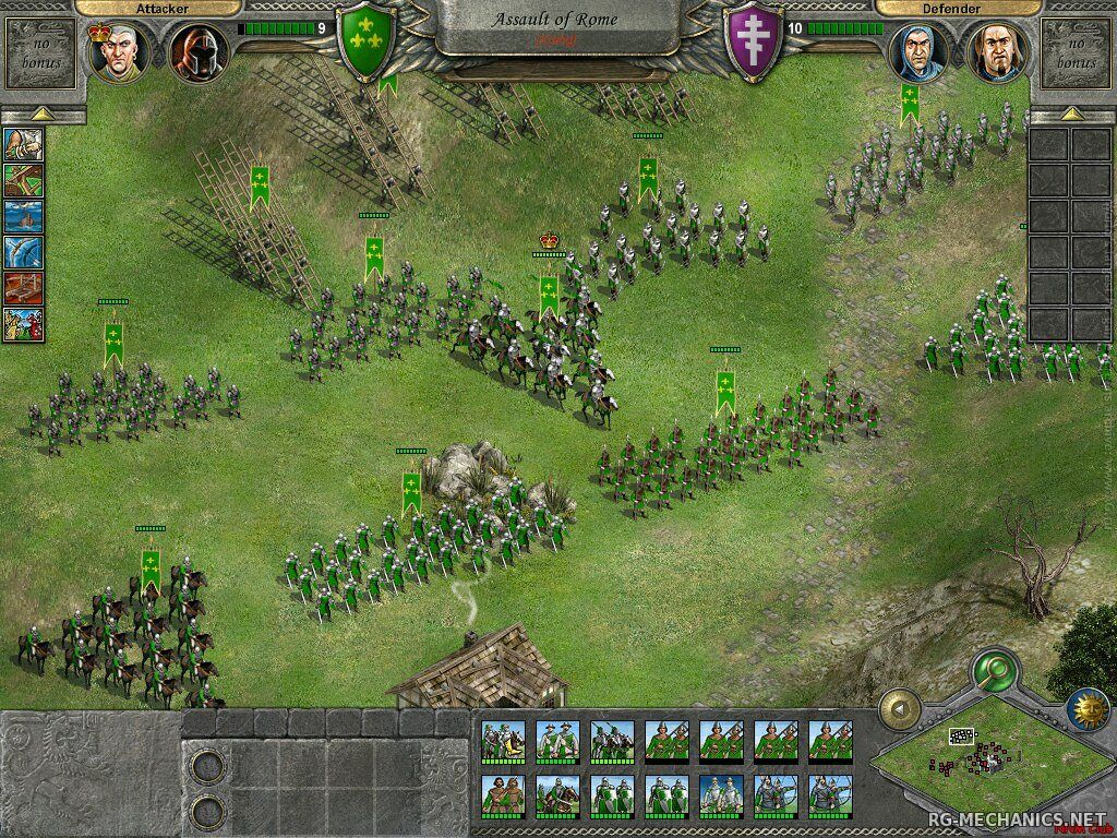 Скриншот 3 к игре Knights of Honor (2004) PC | Repack от R.G. Механики