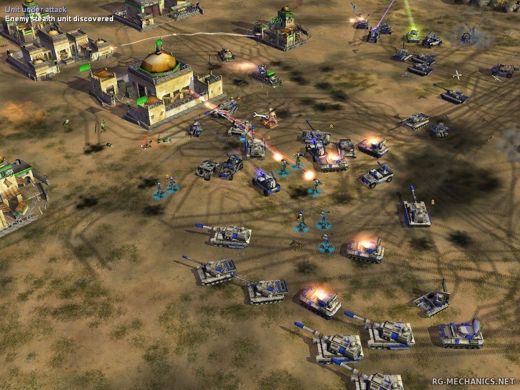 Скриншот 3 к игре Command & Conquer: Generals + Zero Hour (2003) PC | RePack от R.G. Механики