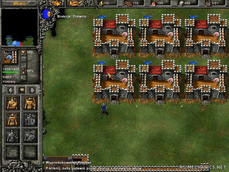 Скриншот 2 к игре Огнём и мечом / Tzar: The Burden of the Crown (1999) PC | RePack от R.G. Механики