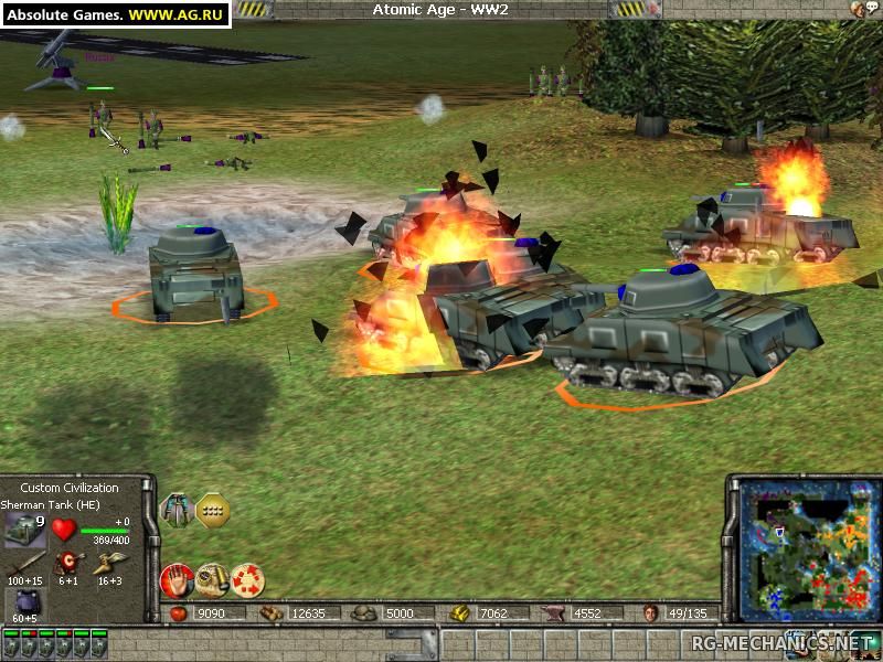 Скриншот 3 к игре Empire Earth: Trilogy (2001 - 2007) PC | RePack от R.G. Механики