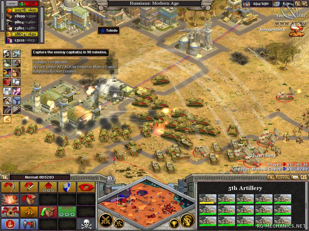 Скриншот 3 к игре Rise Of Nations: Anthology (2003-2006) PC | Repack от R.G. Механики