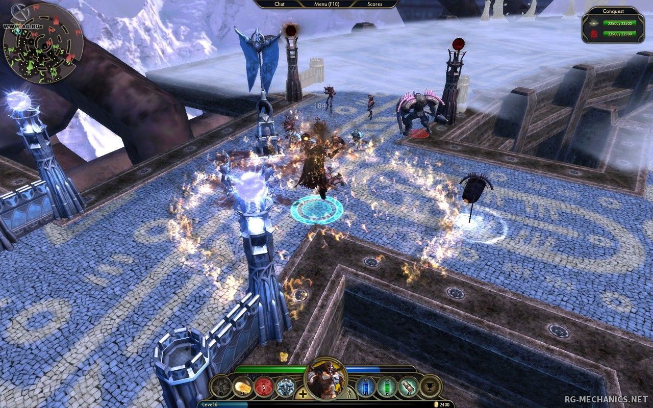 Скриншот 2 к игре Demigod. Битвы богов (2009) PC | RePack от R.G. Механики