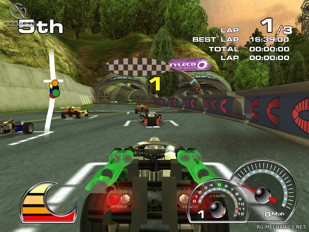 Скриншот 3 к игре LEGO Drome Racers (2002) PC | RePack от R.G. Механики