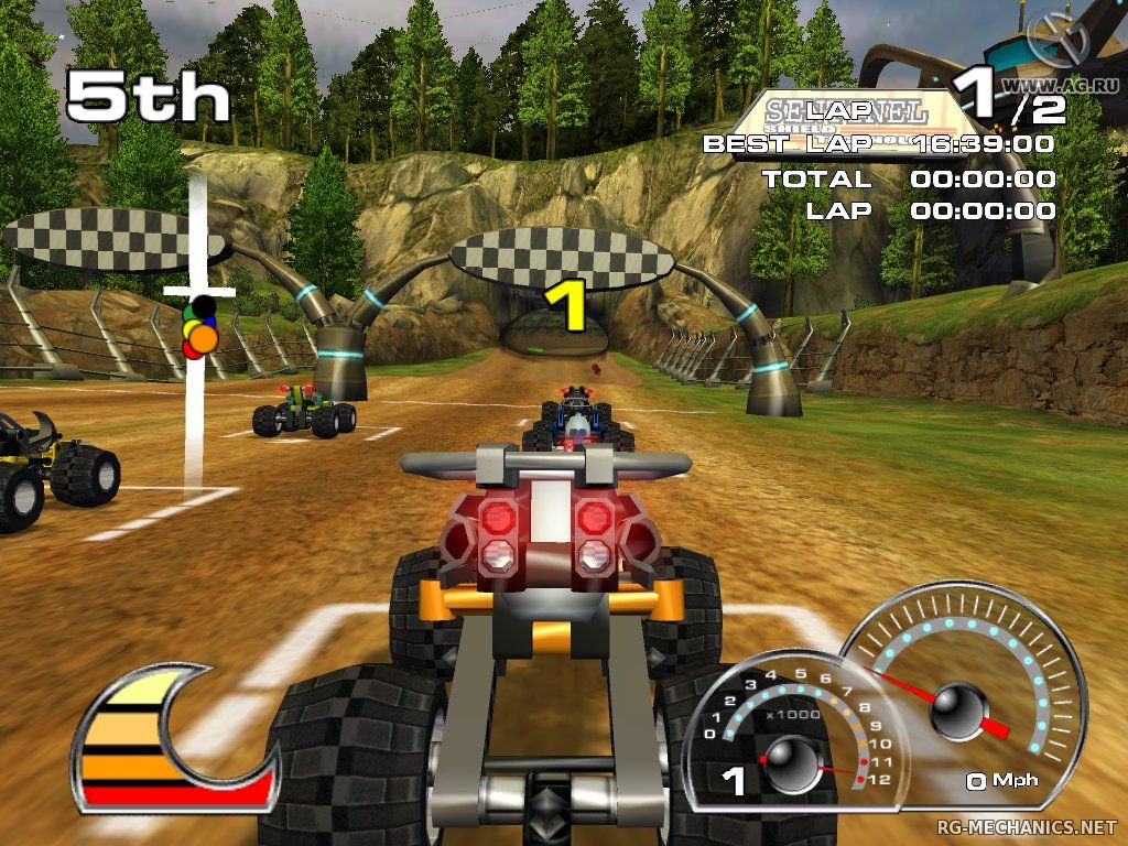 Скриншот 2 к игре LEGO Drome Racers (2002) PC | RePack от R.G. Механики