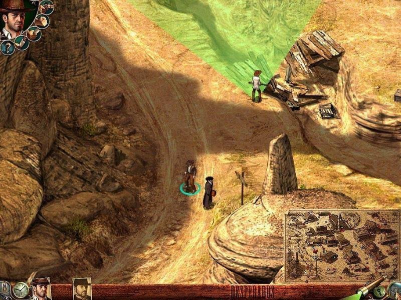 Скриншот 2 к игре Desperados: Trilogy (2001-2007) PC | RePack от R.G. Механики