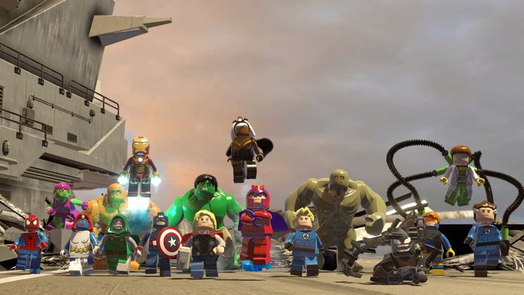 Скриншот 2 к игре LEGO Marvel Super Heroes (2013) скачать торрент RePack