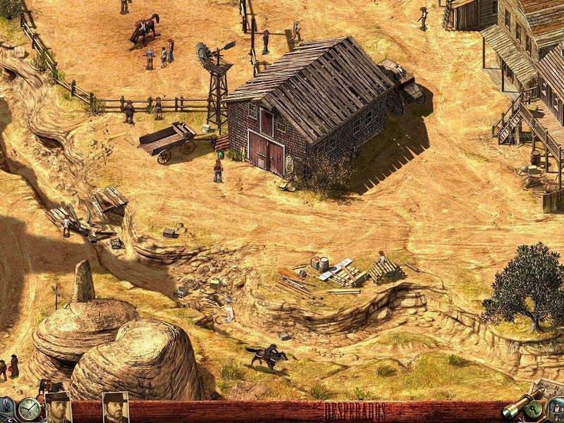 Скриншот 3 к игре Desperados: Trilogy (2001-2007) PC | RePack от R.G. Механики