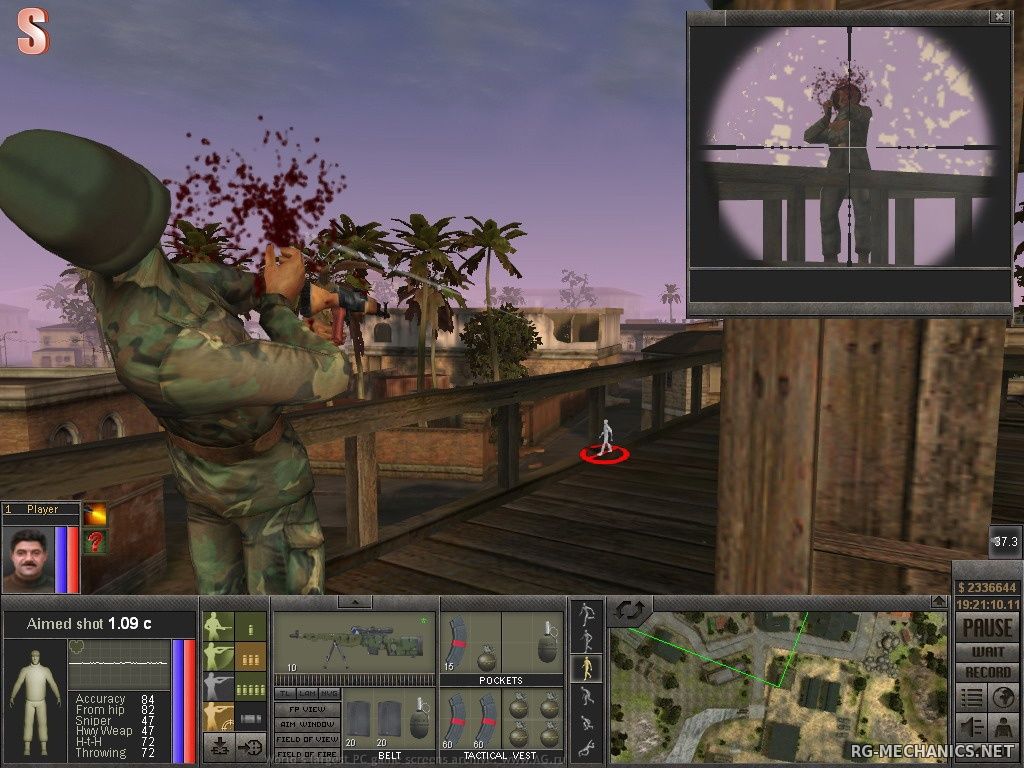 Скриншот 3 к игре 7.62: High Calibre + Hard Life Mod (2009) РС | RePack от R.G. Механики