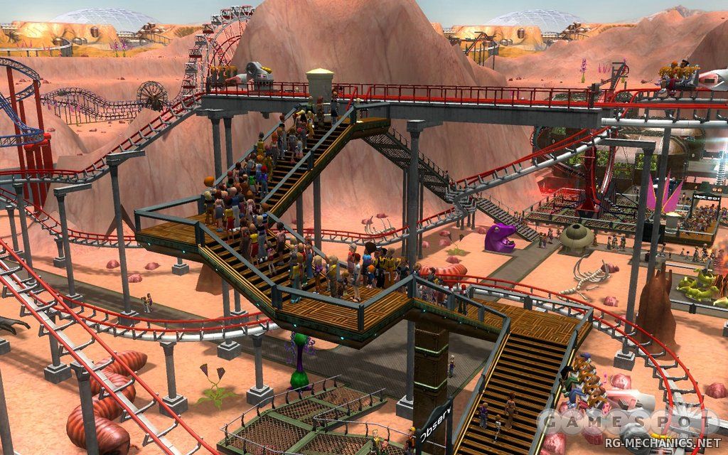 Скриншот 3 к игре RollerCoaster Tycoon 3: Platinum(2006) PC | RePack от R.G. Механики