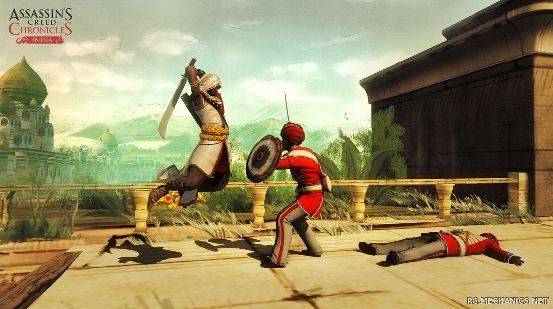 Скриншот 3 к игре Assassin's Creed Chronicles: Индия / Assassin’s Creed Chronicles: India (2016) PC | RePack от R.G. Механики