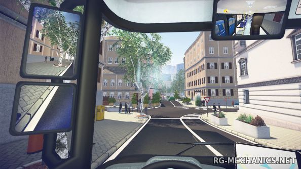 Скриншот 1 к игре Bus Simulator 16 [Update 2 + 1 DLC] (2016) PC | RePack от R.G. Механики
