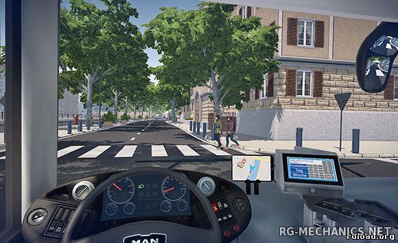 Скриншот 2 к игре Bus Simulator 16 [Update 2 + 1 DLC] (2016) PC | RePack от R.G. Механики