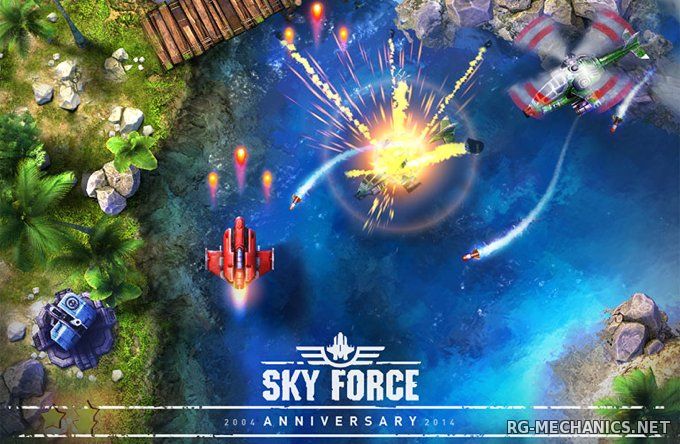 Скриншот 1 к игре Sky Force Anniversary (2015) PC | RePack от R.G. Механики