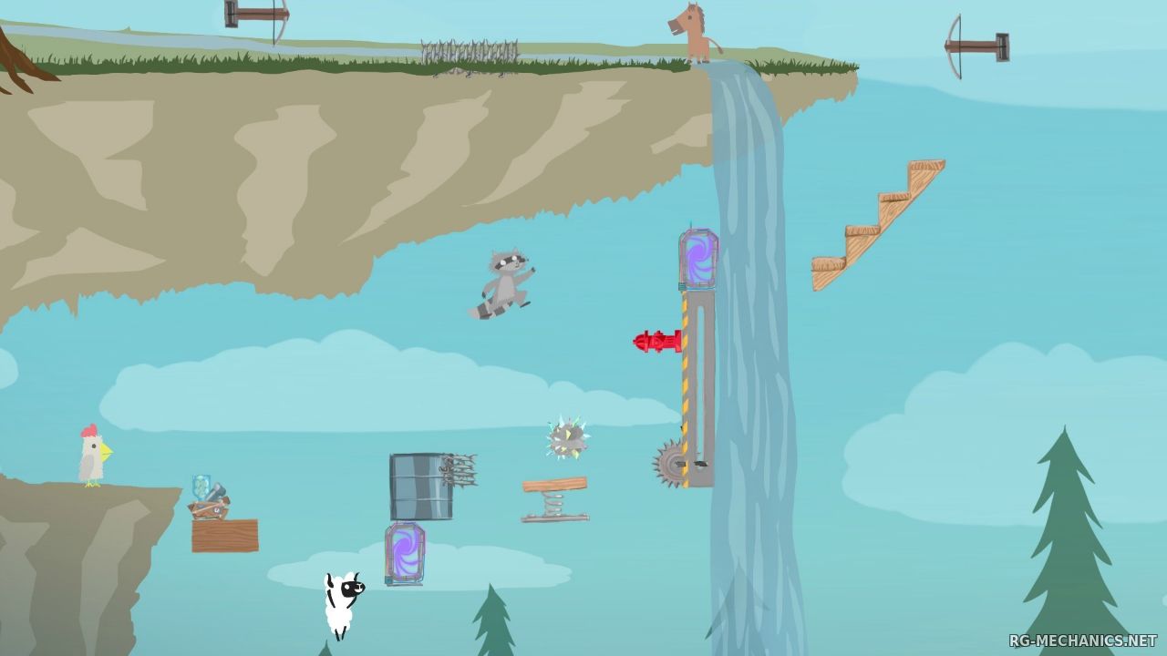 Скриншот 3 к игре Ultimate Chicken Horse