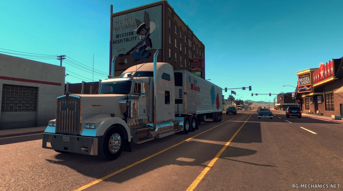 Скриншот 2 к игре American Truck Simulator [v 1.5.2.0s + 11 DLC] (2016) PC | RePack от R.G. Механики
