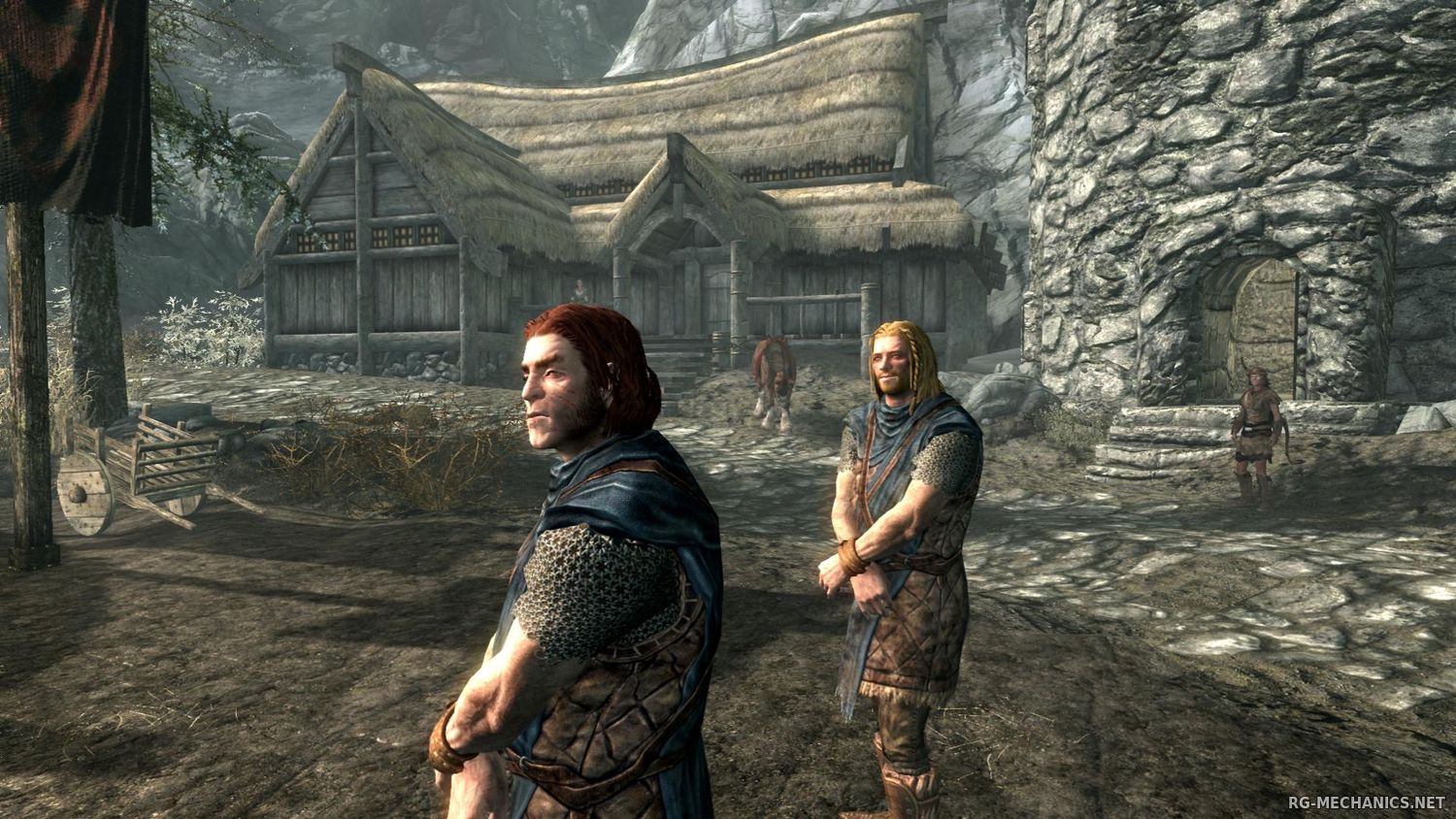 Скриншот 2 к игре The Elder Scrolls V: Skyrim Legendary Edition v.1.9.32.0.8 + 4 DLC (2011-2013) скачать торрент RePack