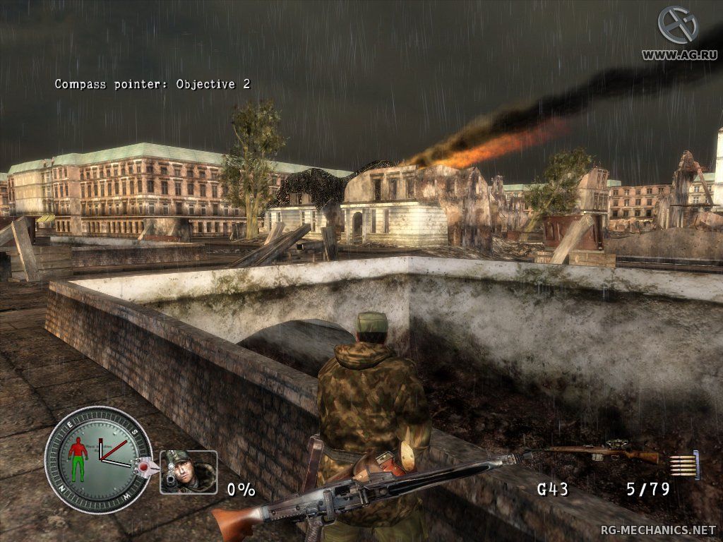 Скриншот 2 к игре Sniper Elite - Anthology / Sniper Elite - Антология (2005-2015) PC | RePack от R.G. Механики