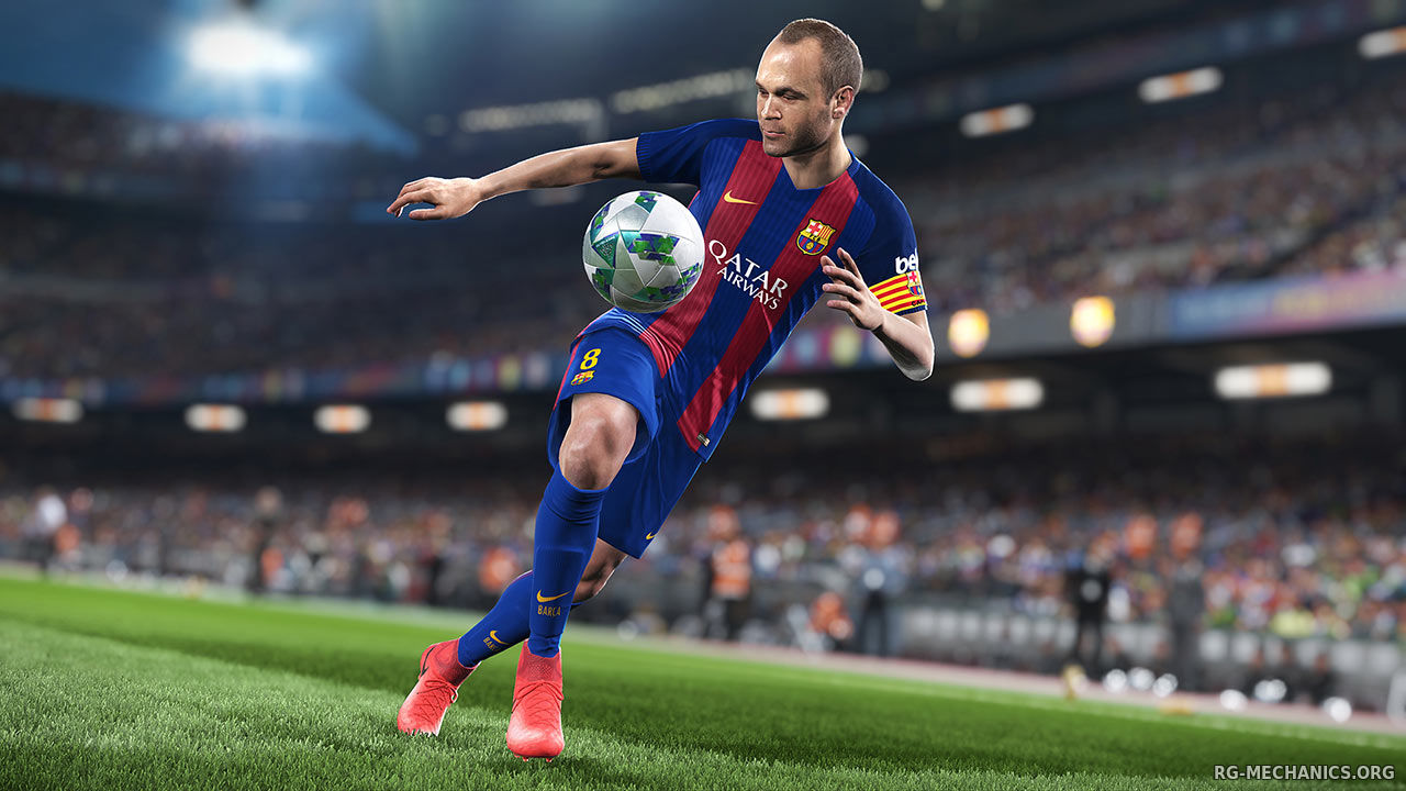 Скриншот 2 к игре PES 2018 / Pro Evolution Soccer 2018: FC Barcelona Edition (2017) PC | RePack от R.G. Механики