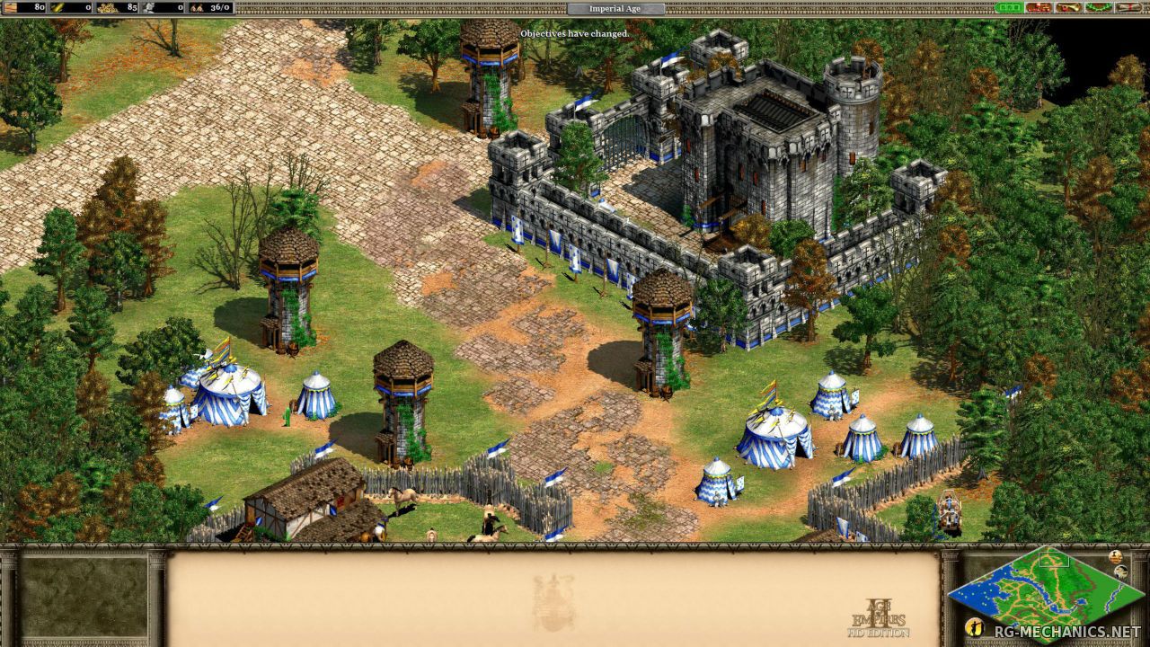 Скриншот 2 к игре Age of Empires 2: HD Edition [v 5.6 + 3 DLC] (2013) PC | RePack от R.G. Механики