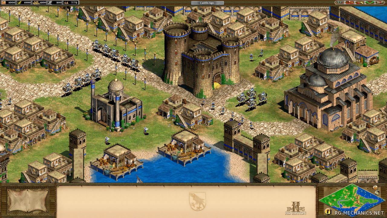 Скриншот 1 к игре Age of Empires 2: HD Edition [v 5.6 + 3 DLC] (2013) PC | RePack от R.G. Механики