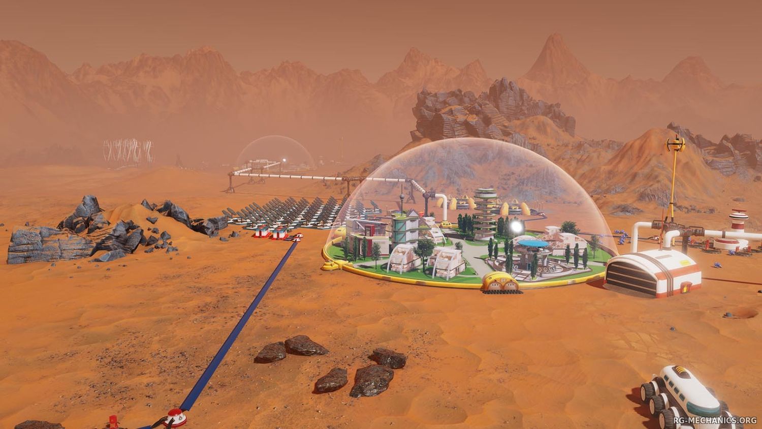 Скриншот 2 к игре Surviving Mars Green Planet (2018) скачать торрент RePack от xatab
