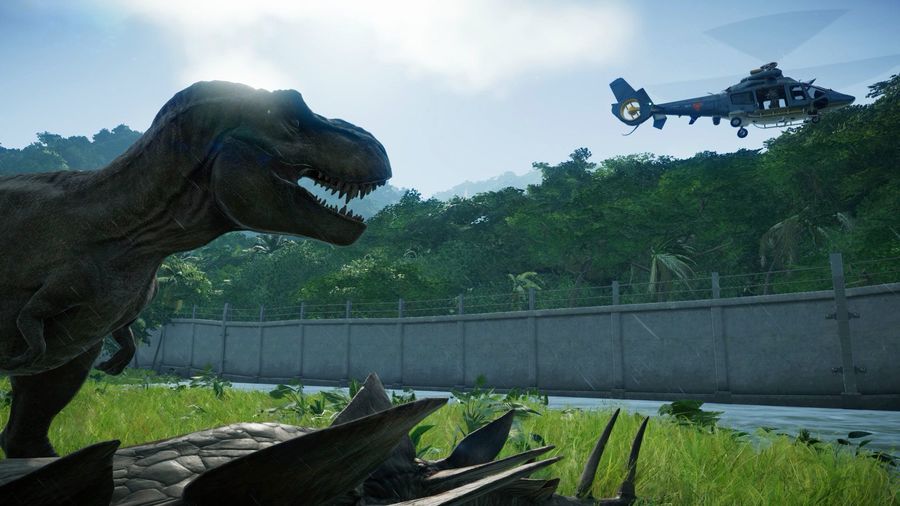 Скриншот 2 к игре Jurassic World Evolution: Deluxe Edition [v 1.4.3 + DLCs] (2018) PC | Repack от R.G. Механики