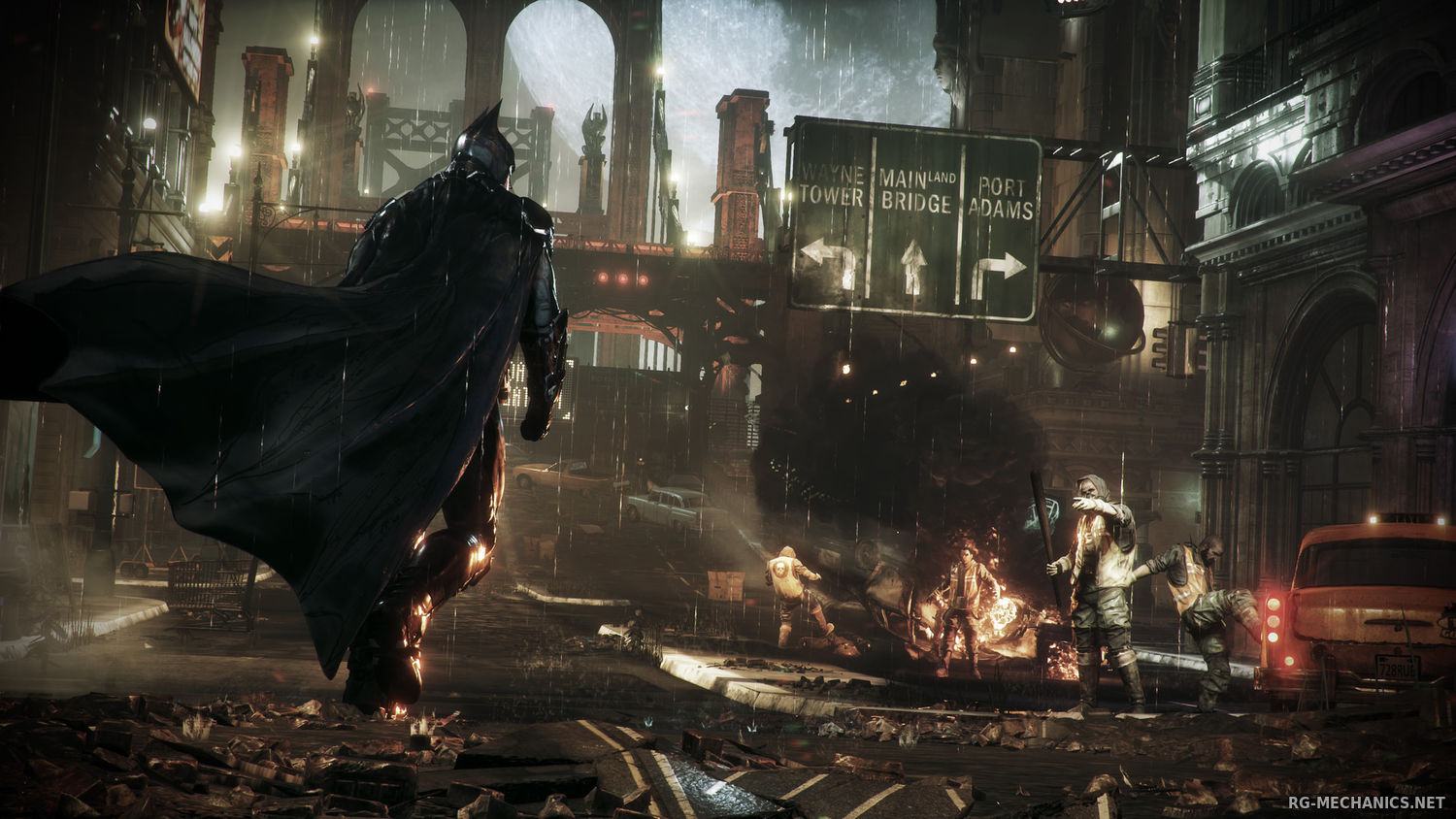 Скриншот 1 к игре Batman: Arkham Knight - Premium Edition [v 1.6.2.0 + DLCs] (2015) PC | Repack от R.G. Механики