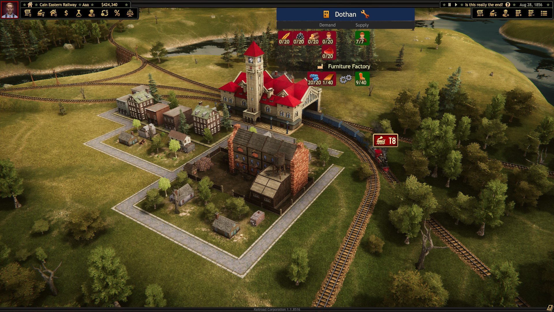 Скриншот 2 к игре Railroad Corporation
