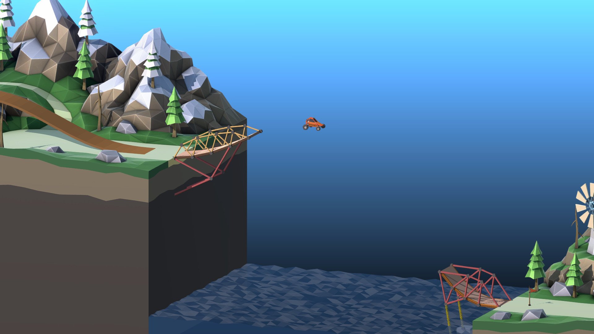 Скриншот 3 к игре Poly Bridge 2