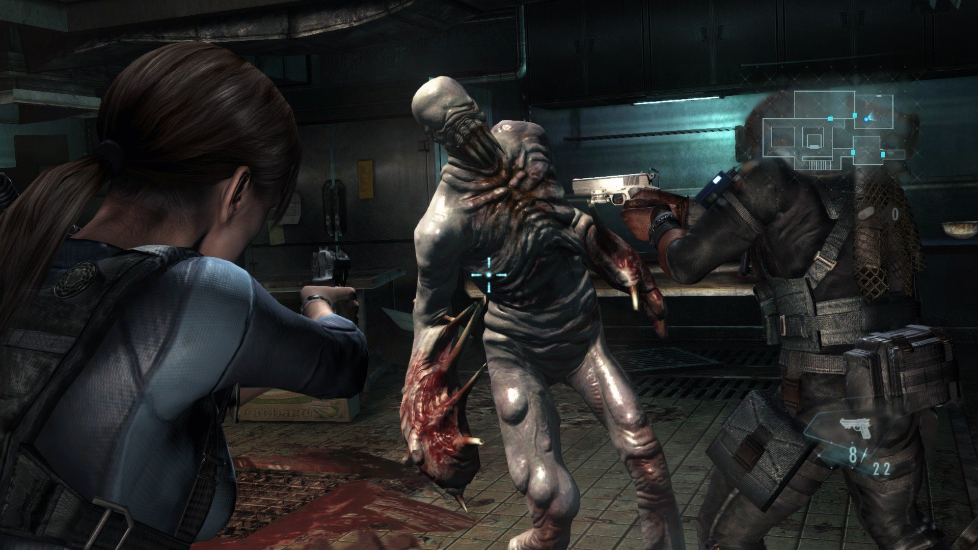 Скриншот 2 к игре Resident Evil: Revelations [v 1.0u5 + DLC] (2013) скачать торрент RePack