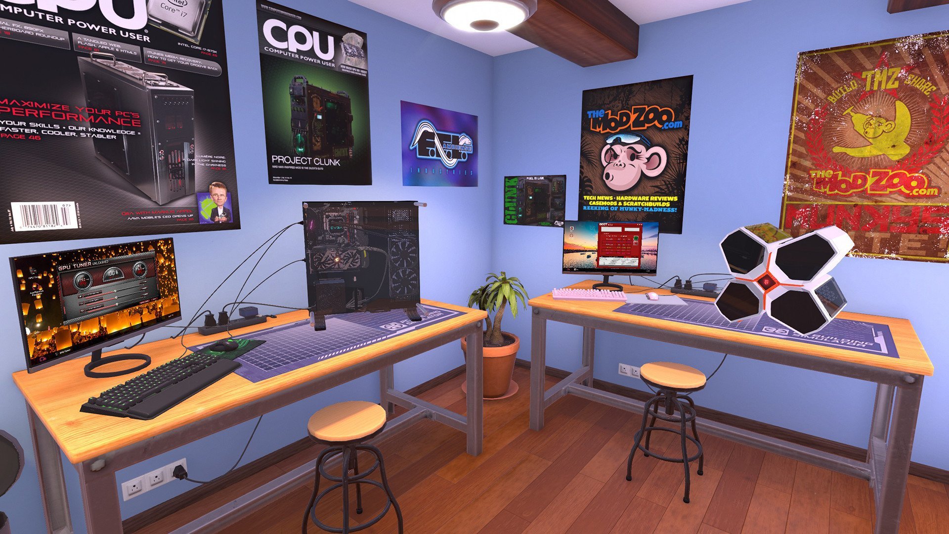 Скриншот 1 к игре PC Building Simulator Beta v1.2[GOG] (2019) скачать торрент Лицензия