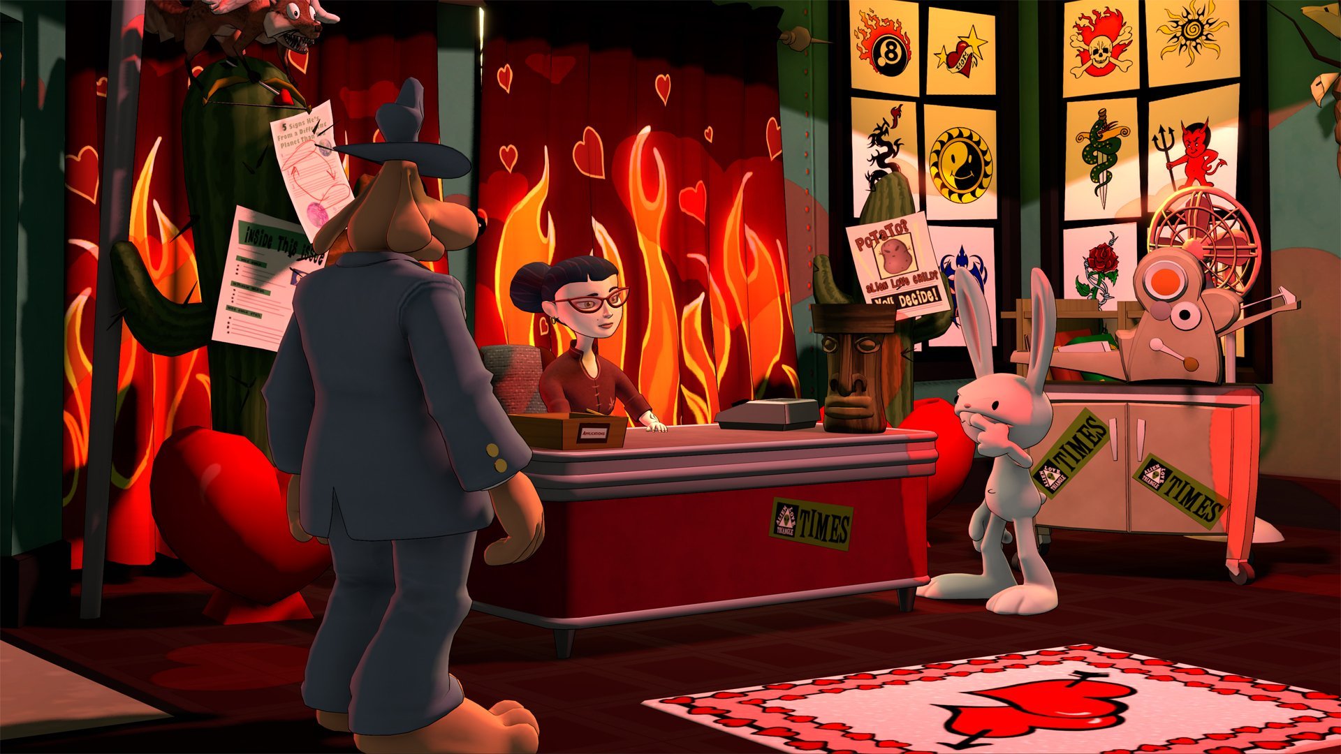 Скриншот 1 к игре Sam & Max Save the World v.1.0.7 [GOG] (2006-2020) скачать торрент Лицензия